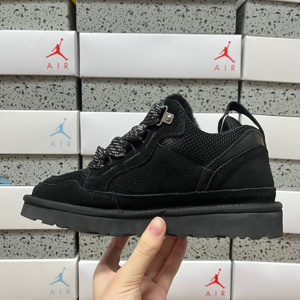 UGG Chunky Lace-Up Sneakers – Black | 4032