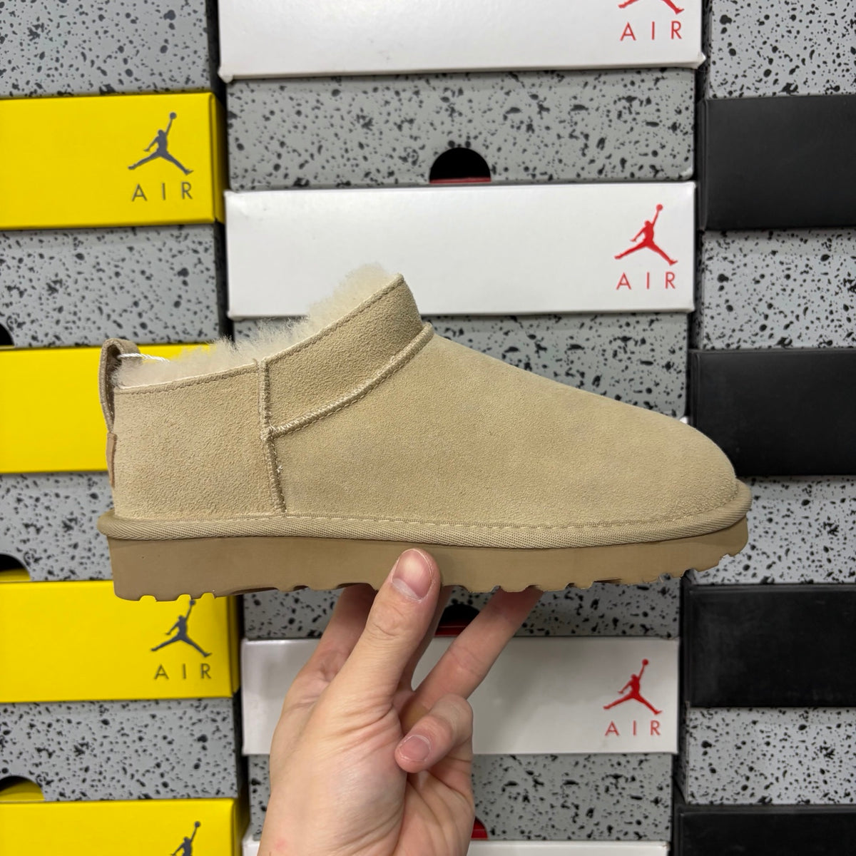 UGG Low-Profile Mini Ankle Boots – Sand | W1173891