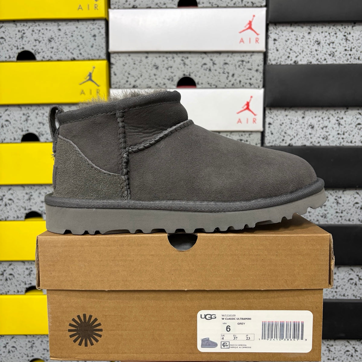 UGG Mini Ankle Boots – Grey | 6109