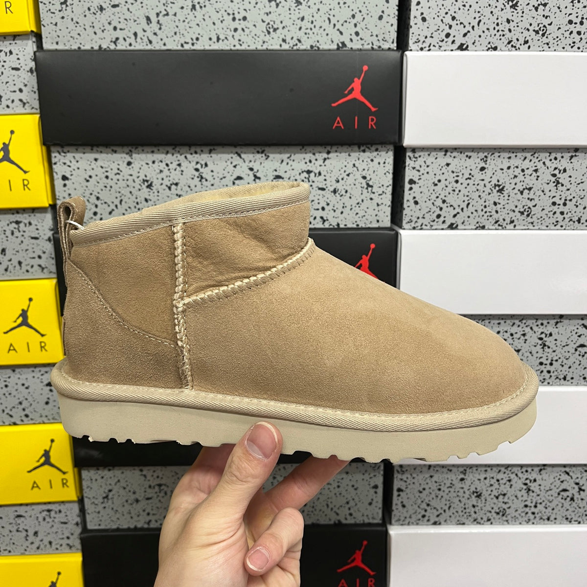 UGG Mini Ankle Boots – Sand | W1116109