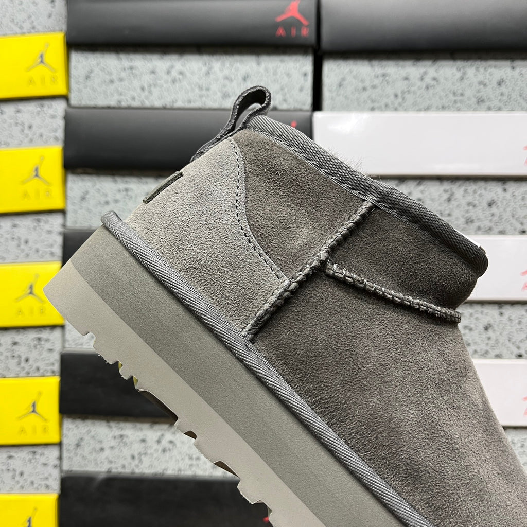 UGG Ultra Mini Platform Boots – Grey