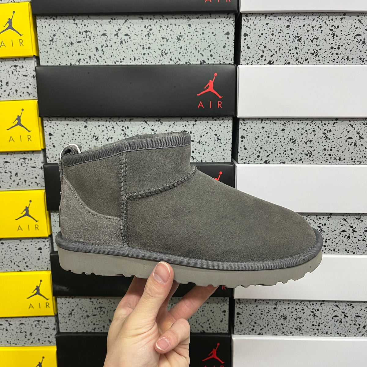 UGG Mini Ankle Boots – Grey | W1116109