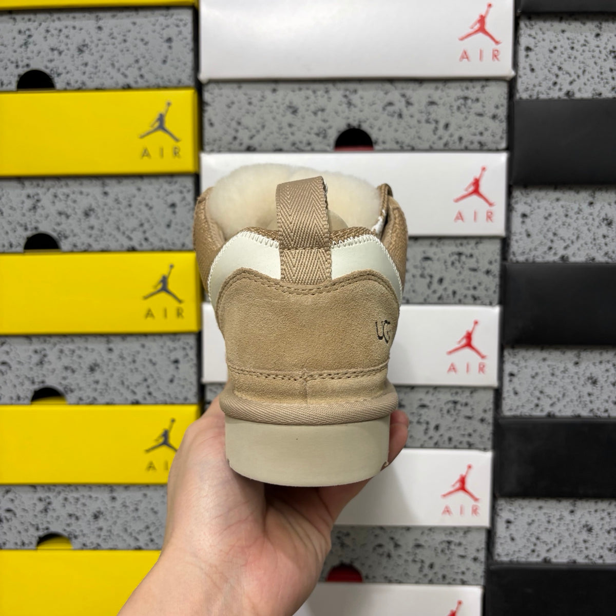 UGG Chunky Lace-Up Sneakers – Sand | 14403211