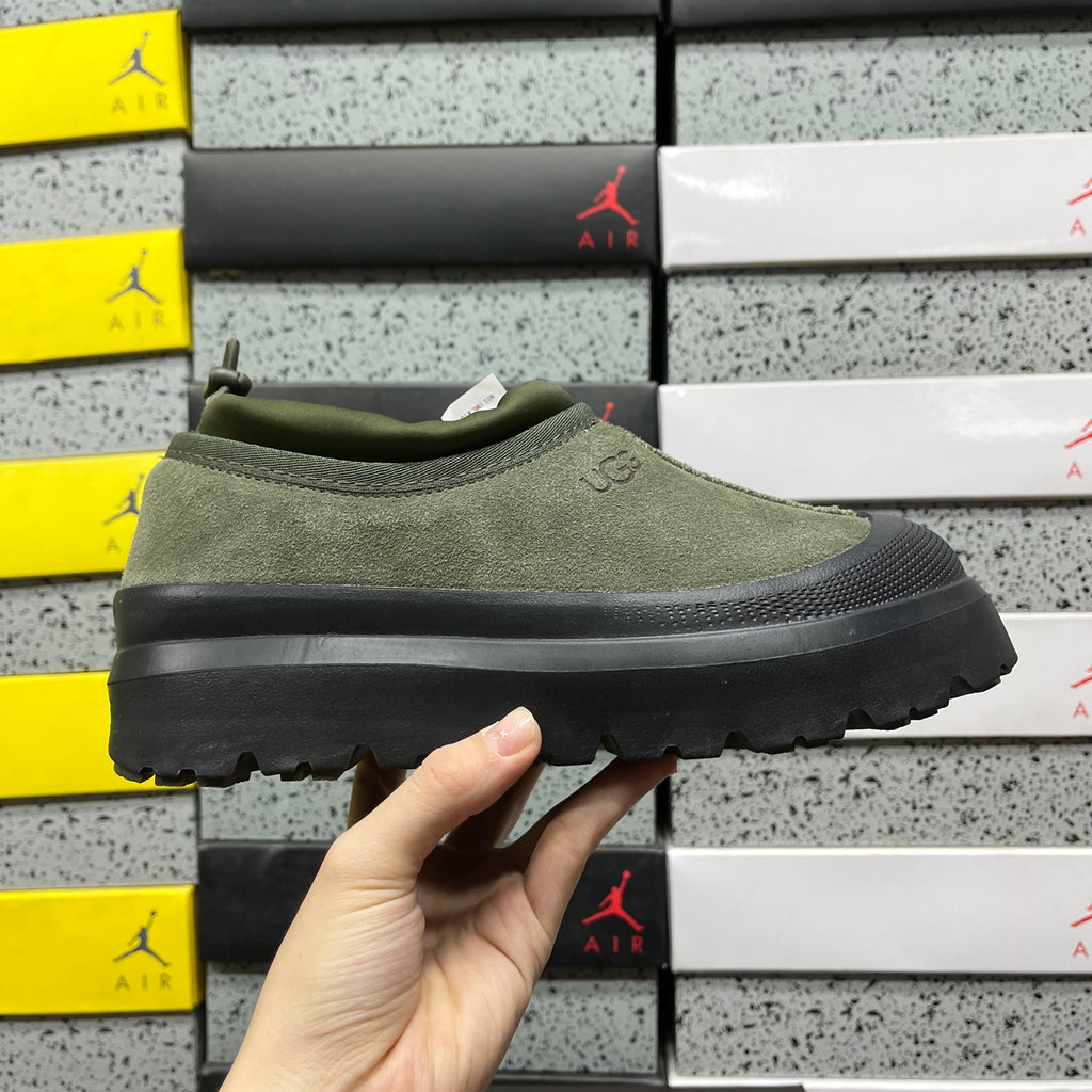 UGG Chunky Slip-On Shoes – Olive Green & Black