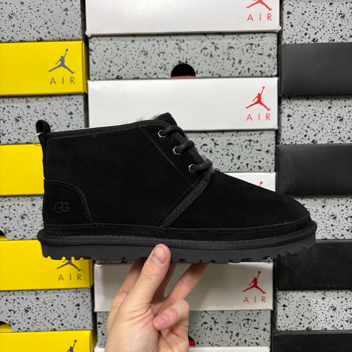 UGG Lace-Up Chukka Ankle Boots – Black | W1094269
