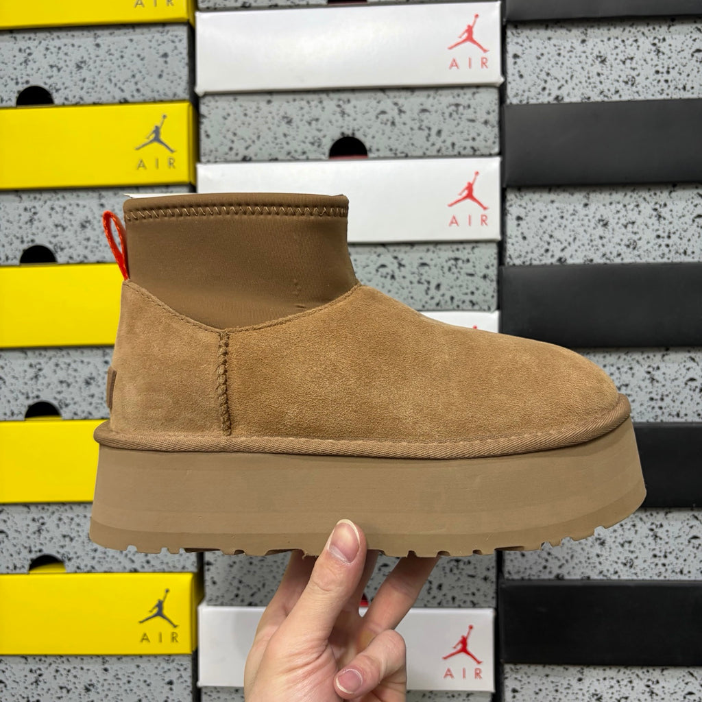UGG Platform Ankle Boots – Brown | 8170
