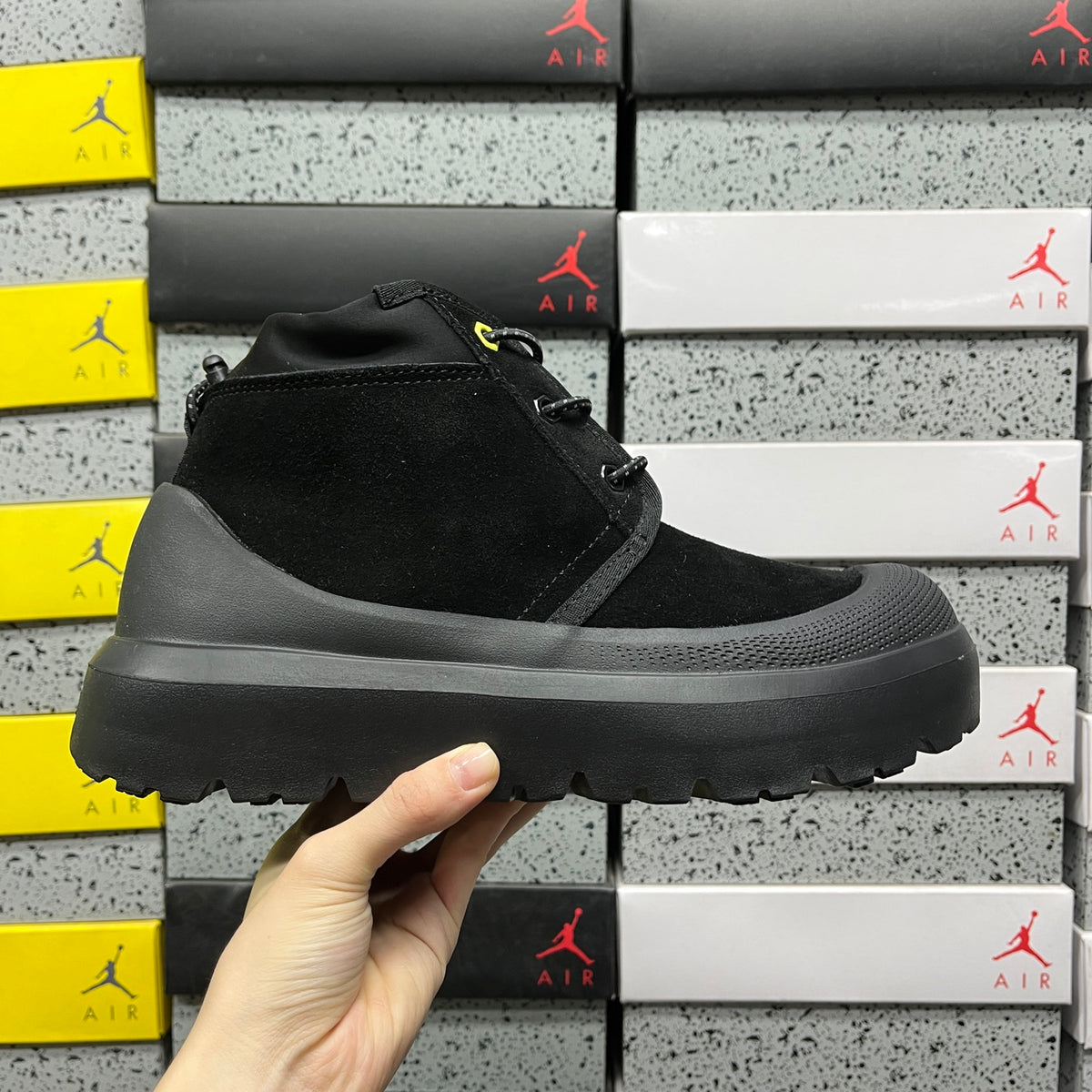 UGG Neumel Lace-Up Boots – Black