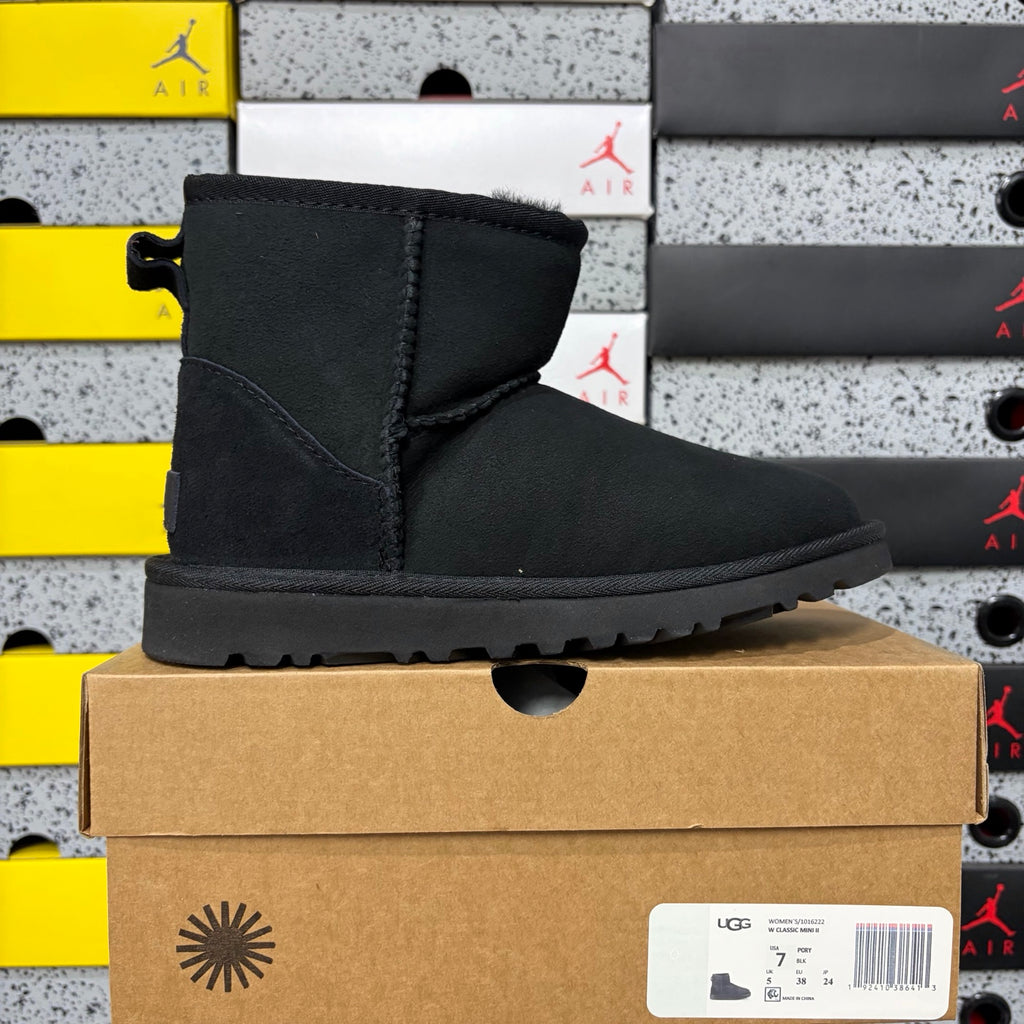 UGG Mini Ankle Boots – Black | 6109