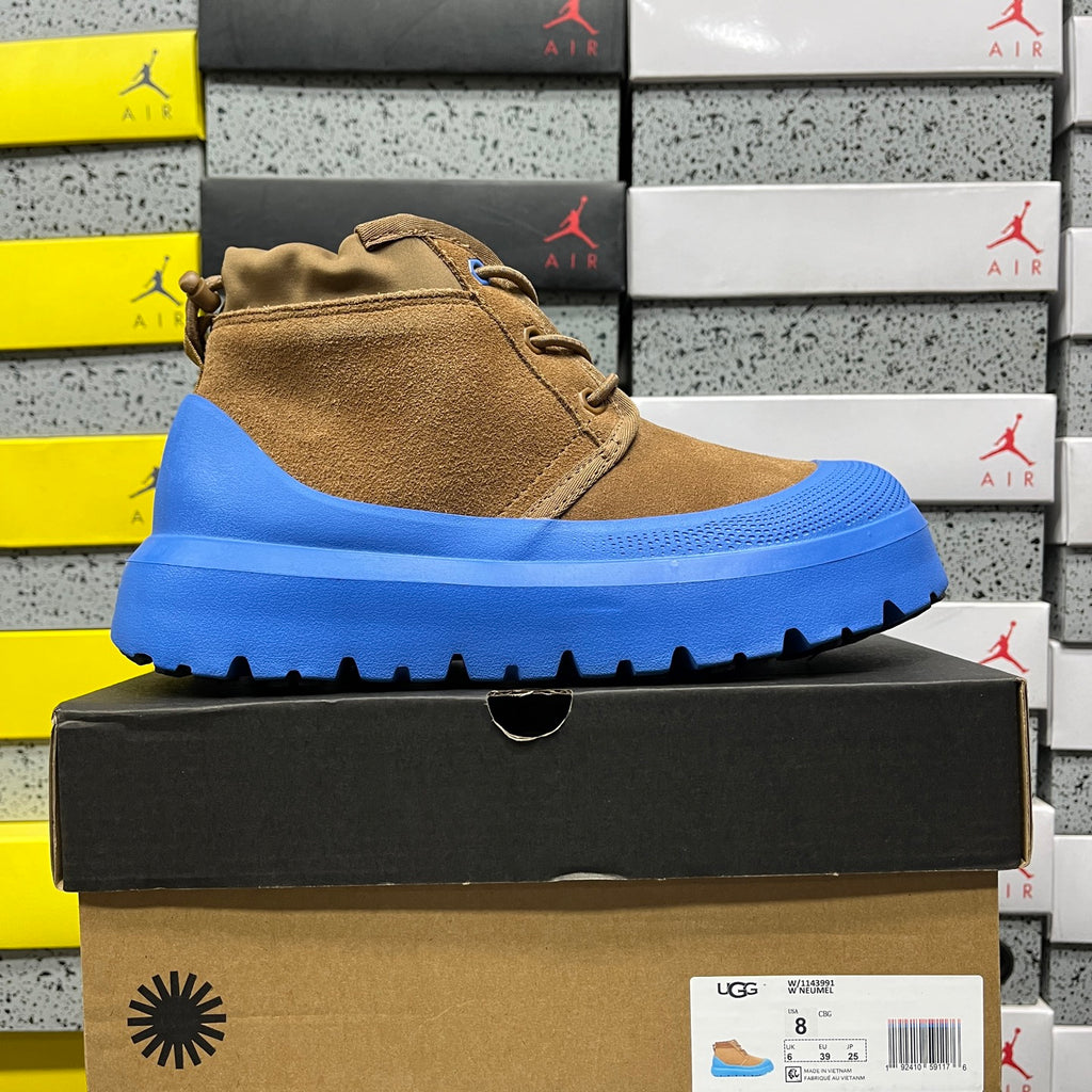 UGG Neumel Lace-Up Boots – Chestnut & Blue