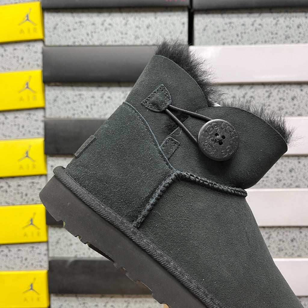 UGG Mini Bailey Button II Boots – Black