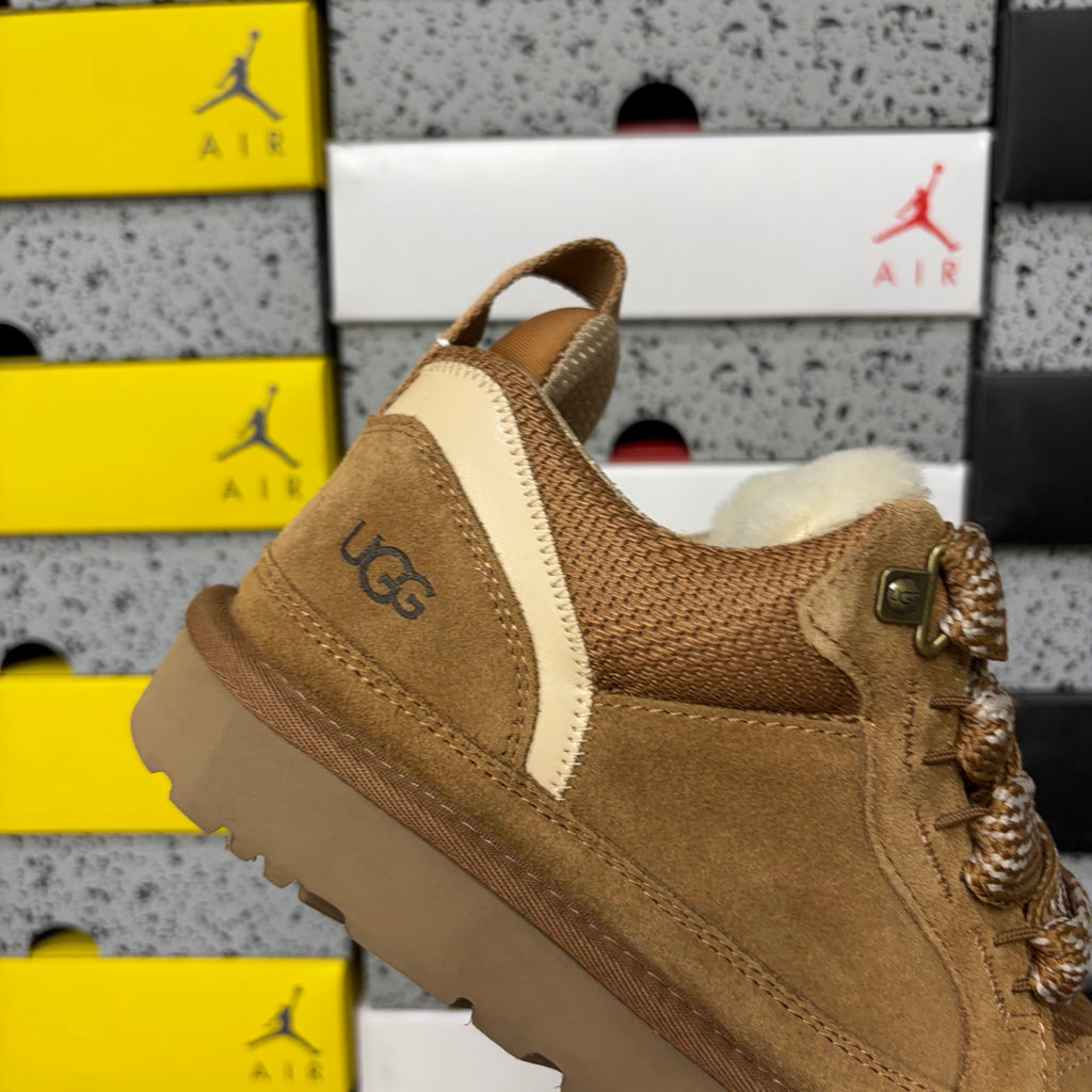 UGG Chunky Lace-Up Sneakers – Chestnut | 14403211