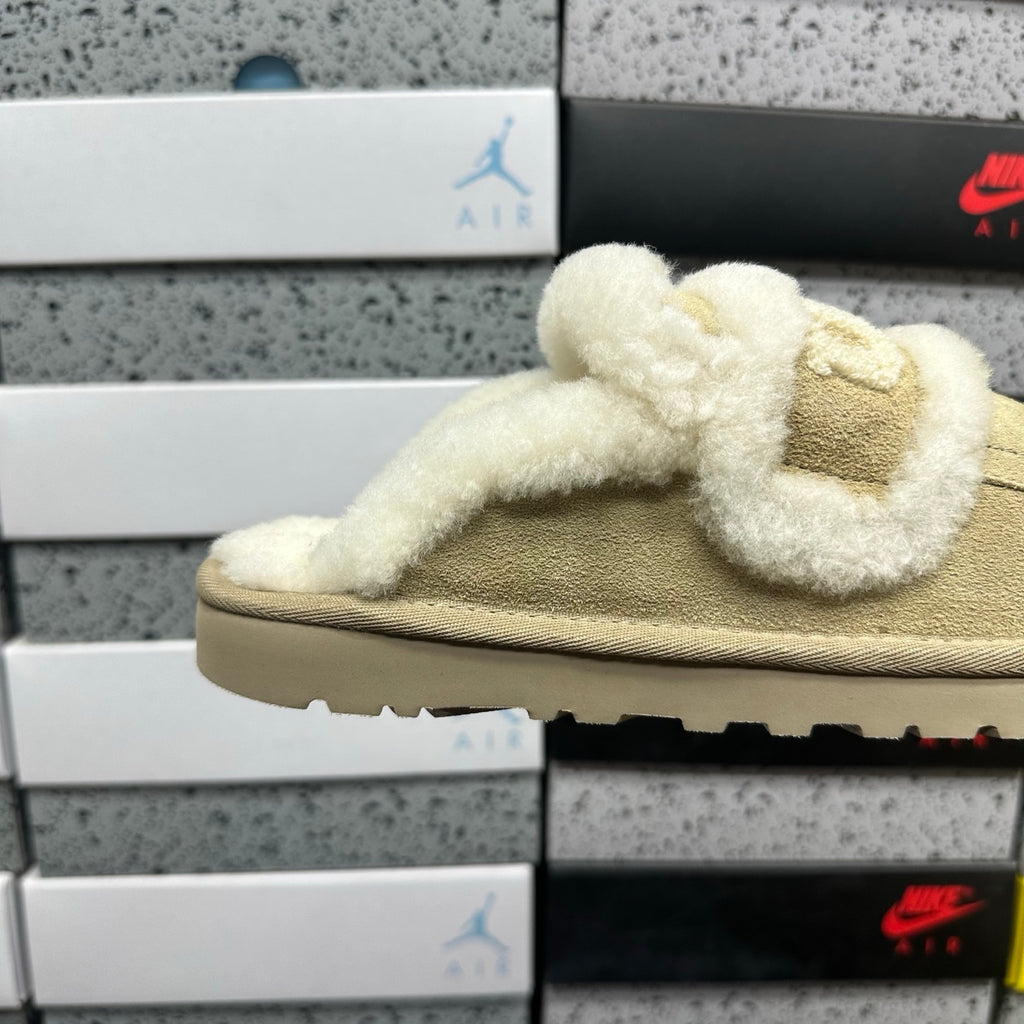 UGG Embroidered Mule Slippers – Sand | 5095