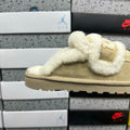 UGG Embroidered Mule Slippers – Sand | 5095