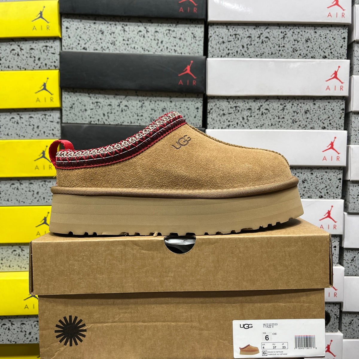 UGG Tazz II Platform Slip-On Shoes – Chestnut