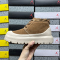 UGG Neumel Lace-Up Boots – Chestnut & Cream