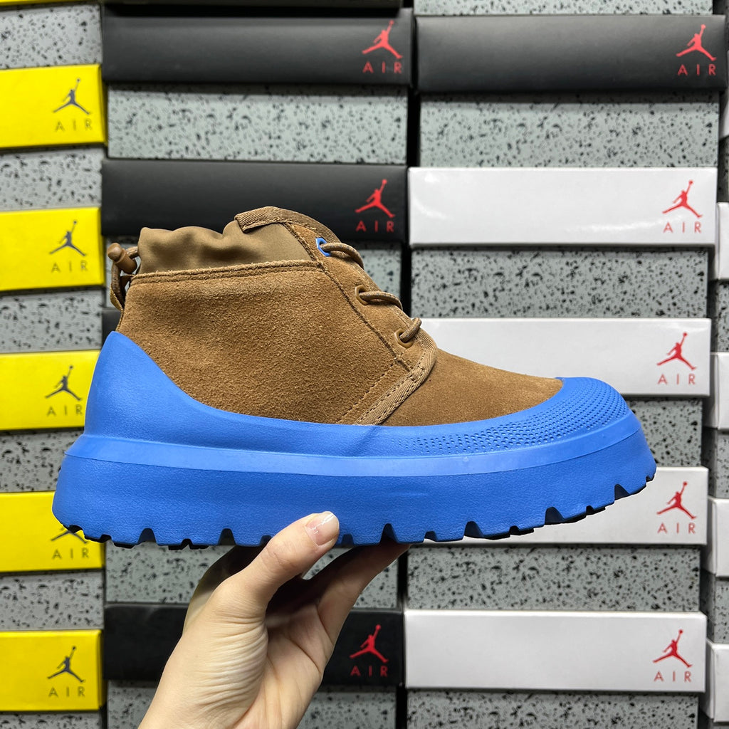 UGG Neumel Lace-Up Boots – Chestnut & Blue