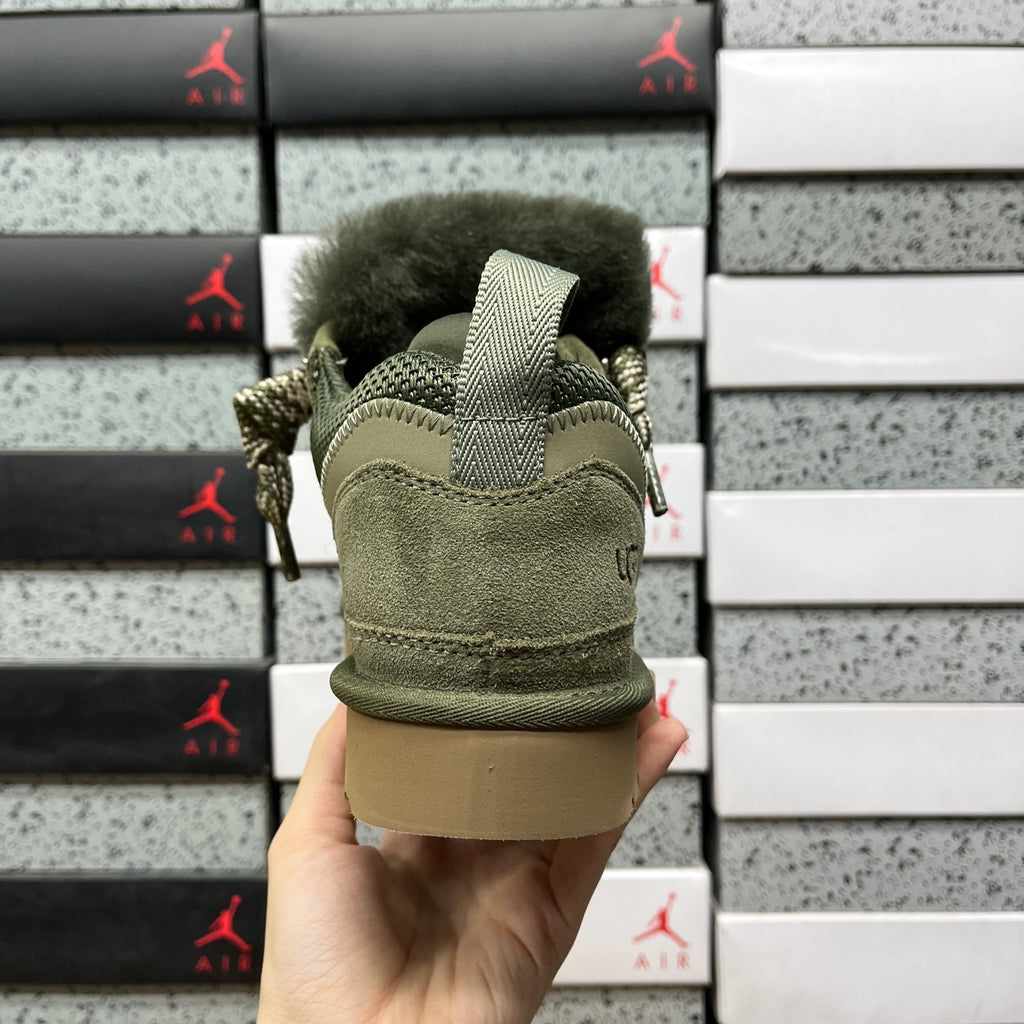 UGG Lowmel Lace-Up Shoes – Moss Green