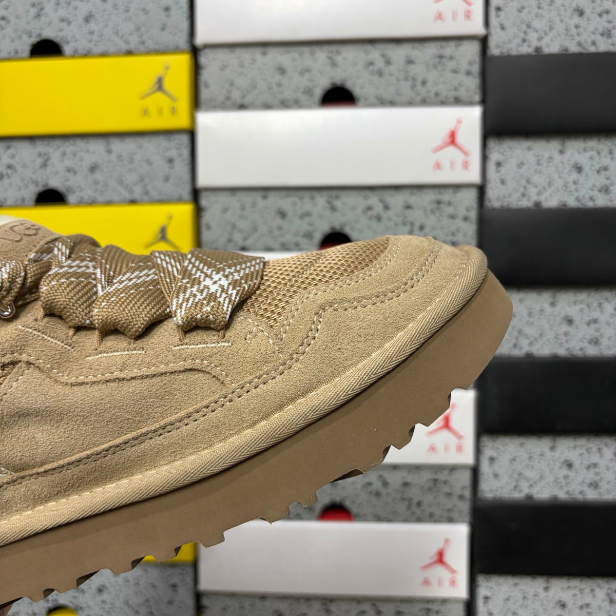 UGG Chunky Lace-Up Sneakers – Sand | 4032