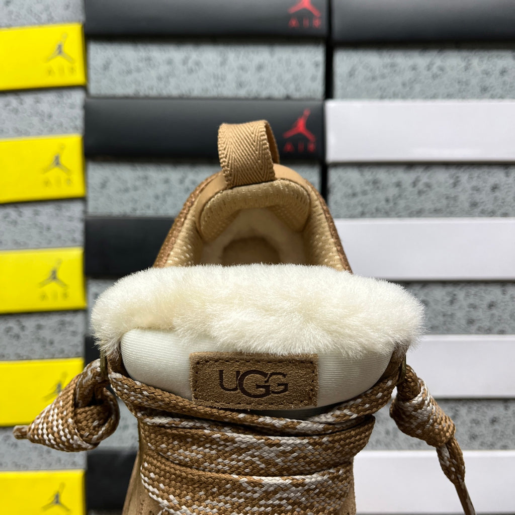 UGG Lowmel Lace-Up Shoes – Chestnut