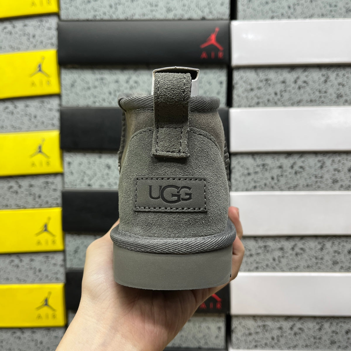 UGG Classic Ultra Mini Boots – Grey
