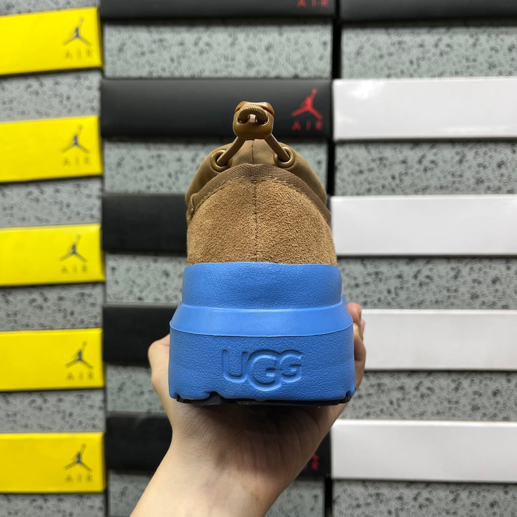 UGG Chunky Slip-On Shoes – Chestnut & Blue