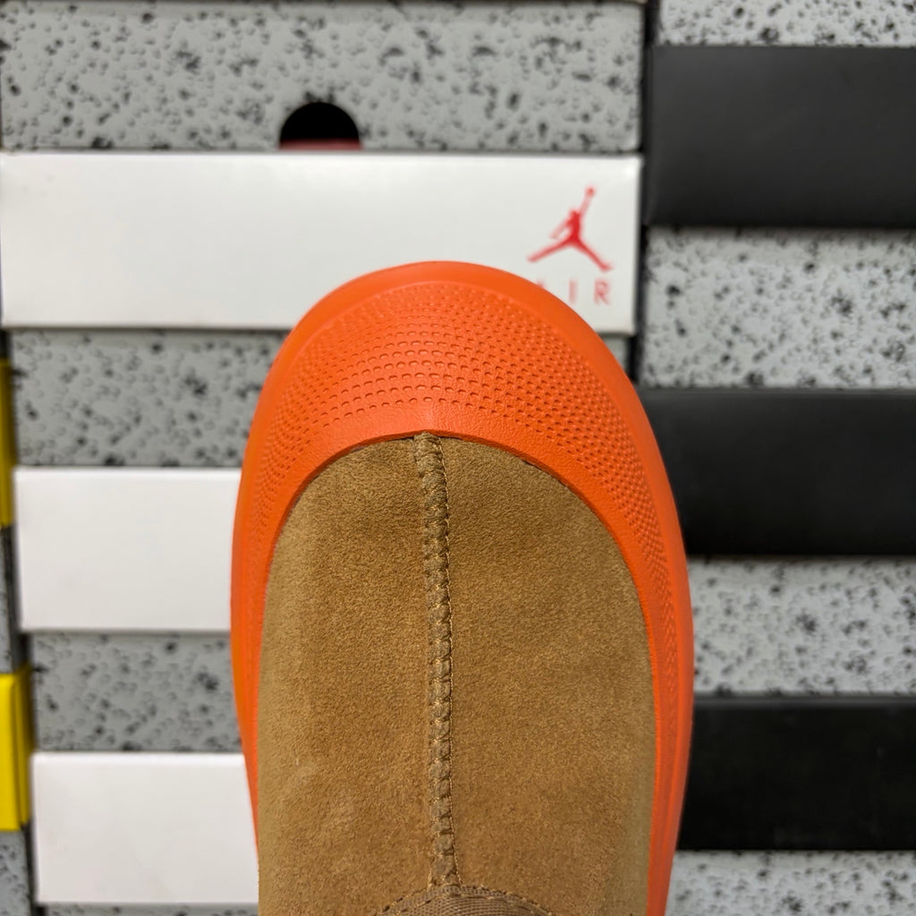 UGG Chunky-Sole Slip-On Shoes – Chestnut & Orange | 4096