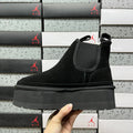 UGG Platform Chelsea Boots – Black