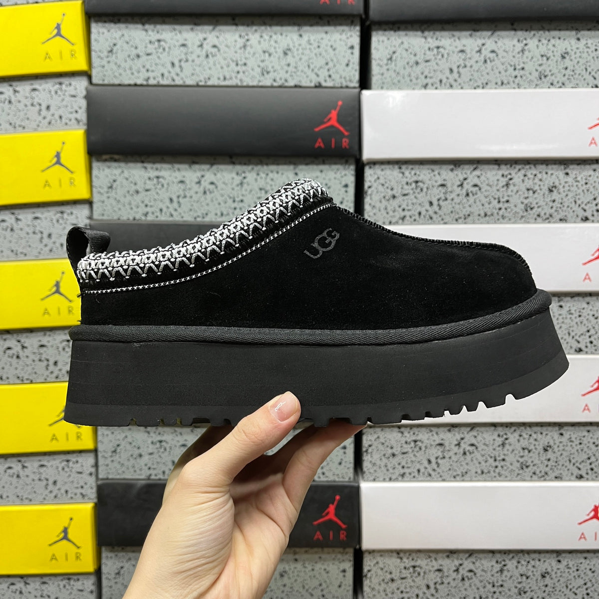 UGG Tazz II Platform Slip-On Shoes – Black