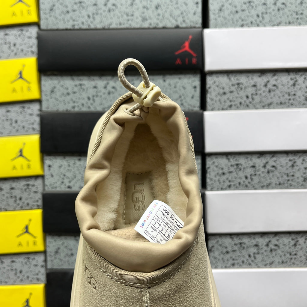 UGG Chunky Slip-On Shoes – Mustard Seed & Cream