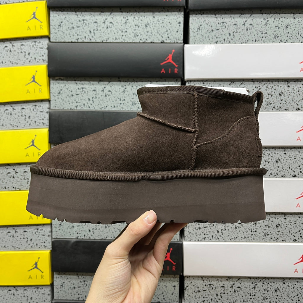 UGG Ultra Mini Platform Boots – Chocolate Brown