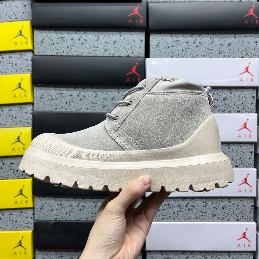 UGG Neumel Lace-Up Boots – Grey & Cream