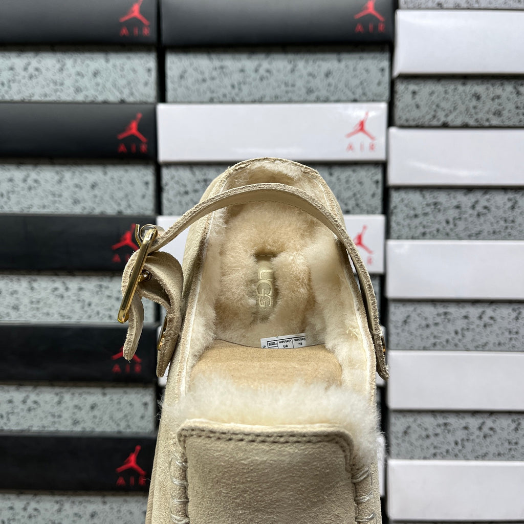 UGG Buckle-Strap Clogs – Mustard Seed