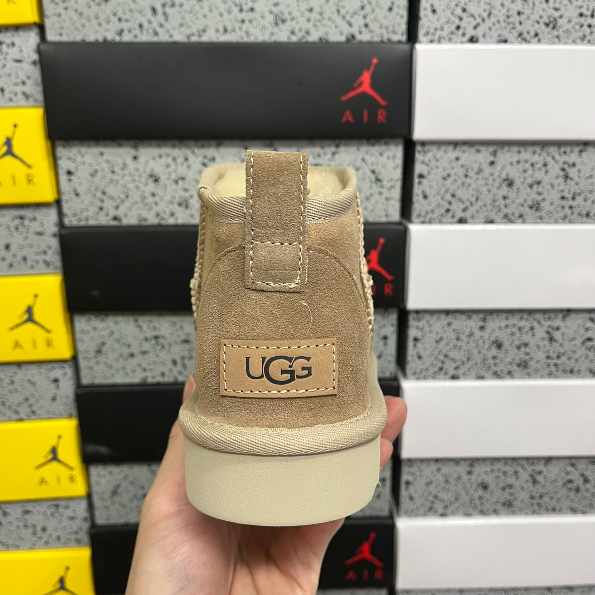 UGG Mini Ankle Boots – Sand | W1116109