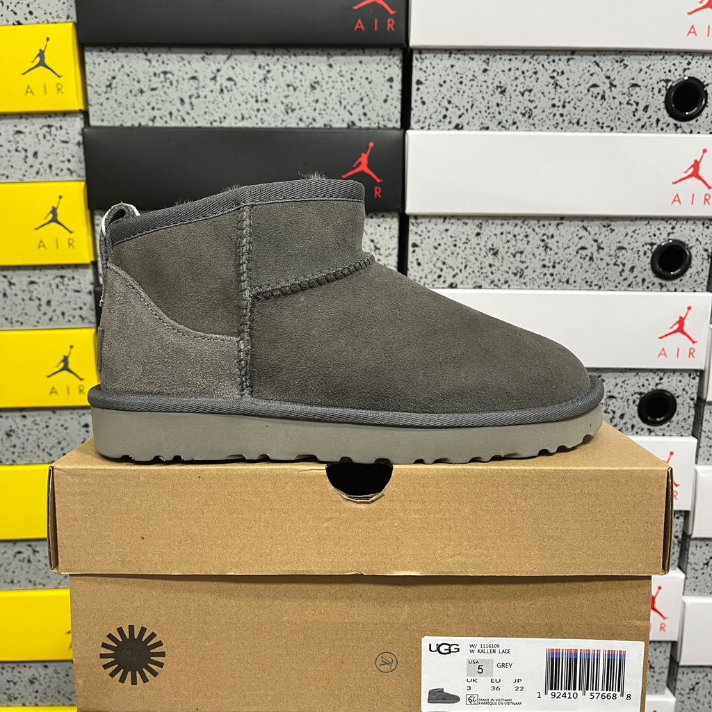 UGG Mini Ankle Boots – Grey | W1116109