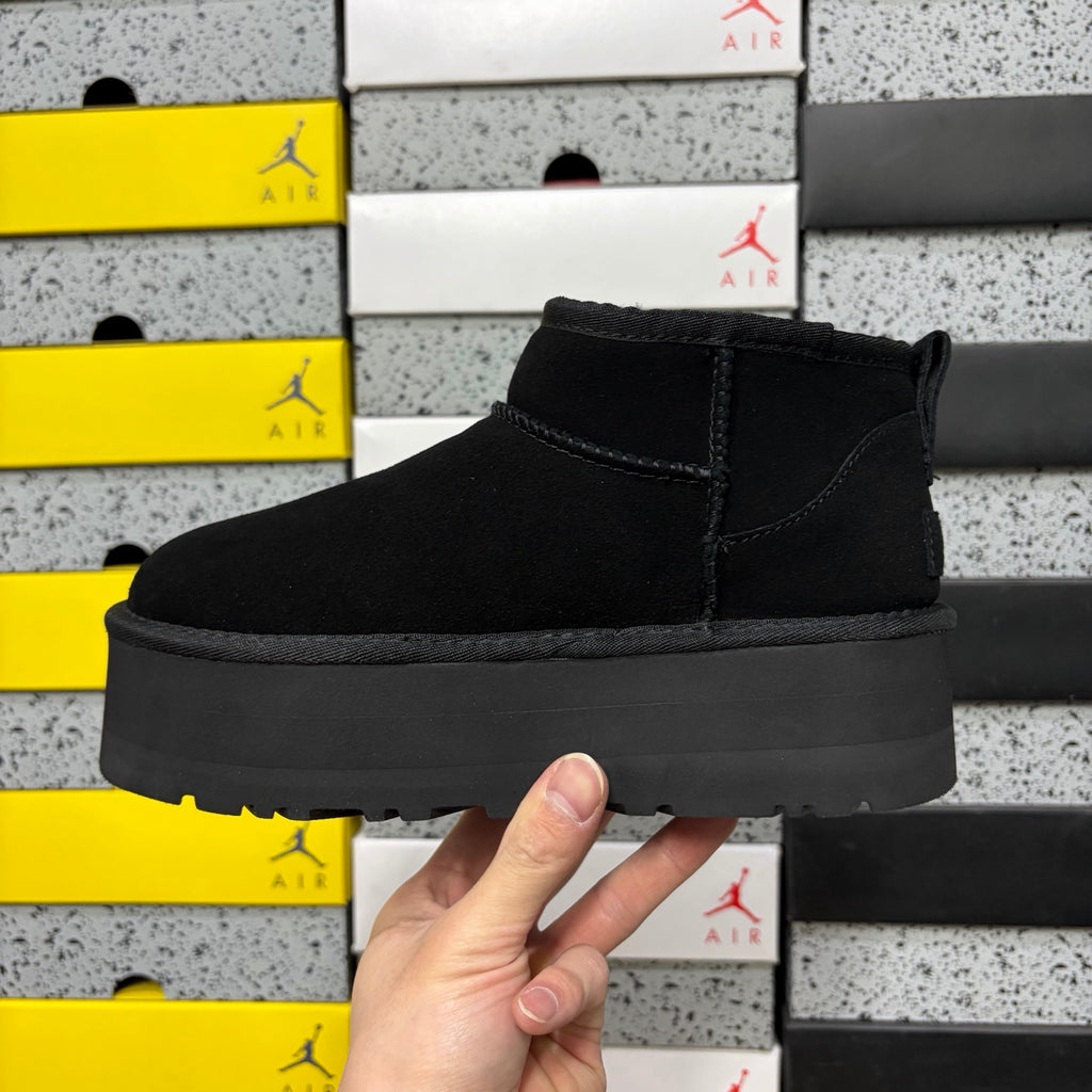 UGG Ultra Mini Platform Boots – Black, 5 cm