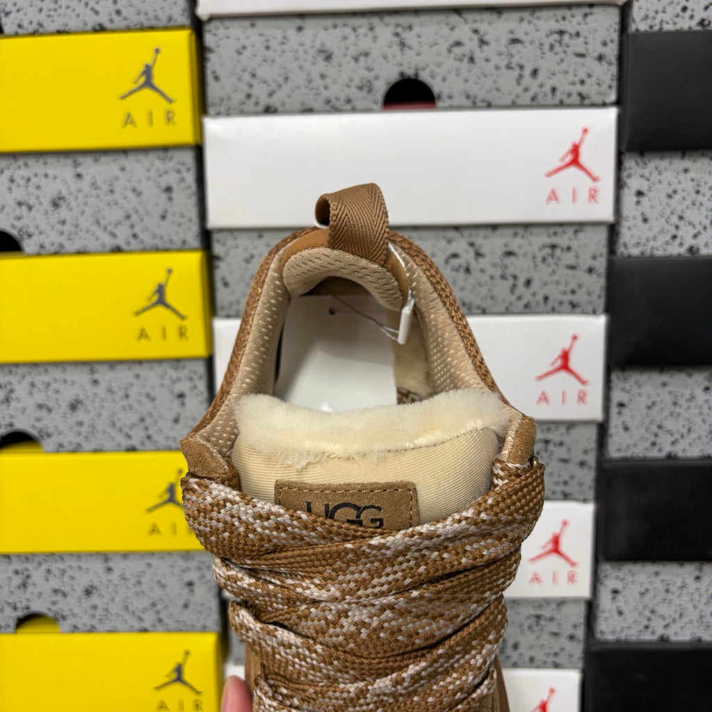UGG Chunky Lace-Up Sneakers – Chestnut | 14403211