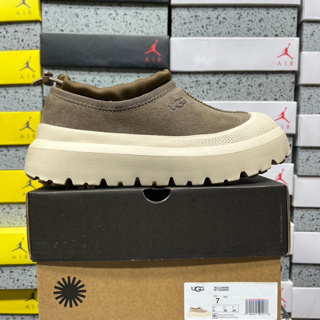 UGG Chunky Slip-On Shoes – Walnut & Cream