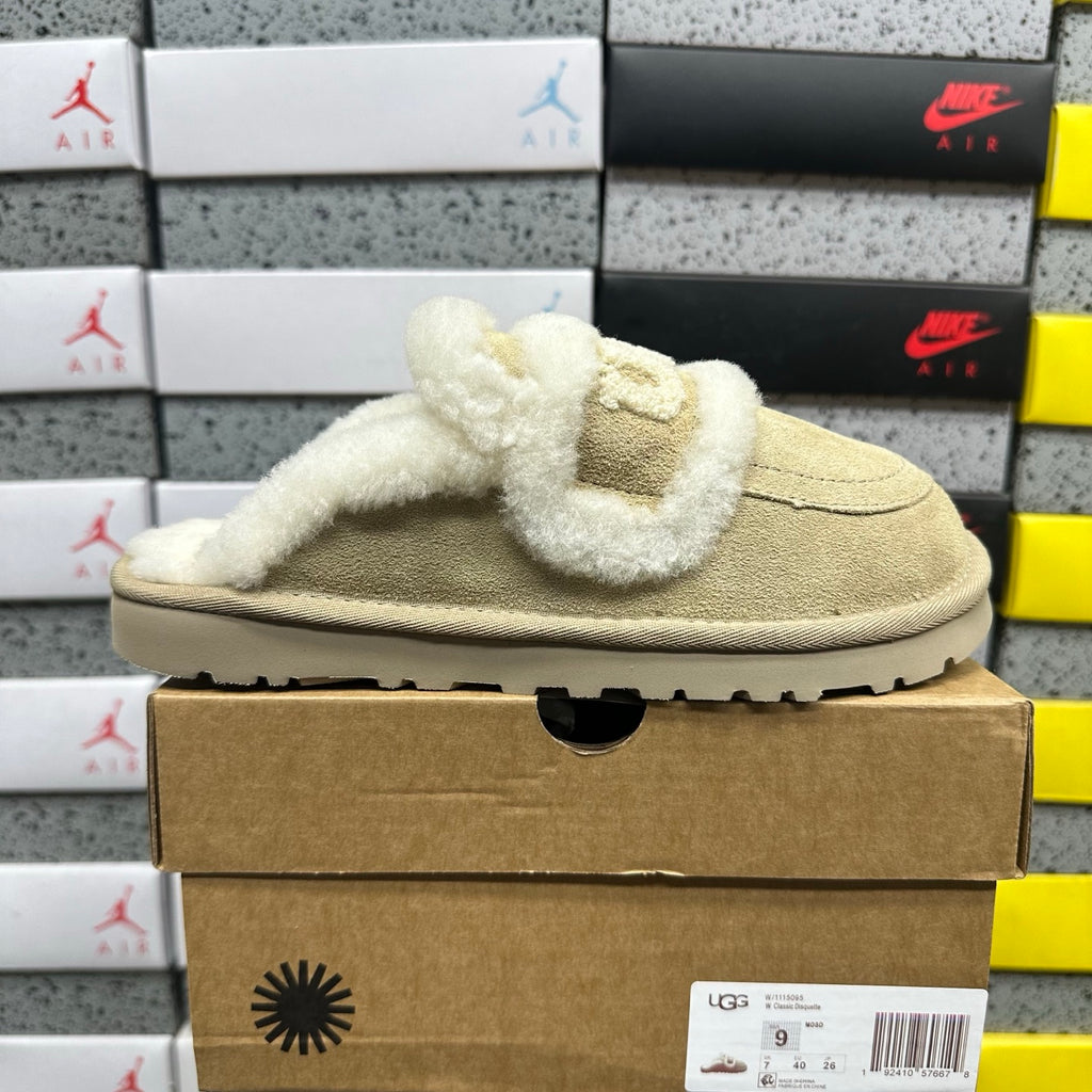 UGG Embroidered Mule Slippers – Sand | 5095