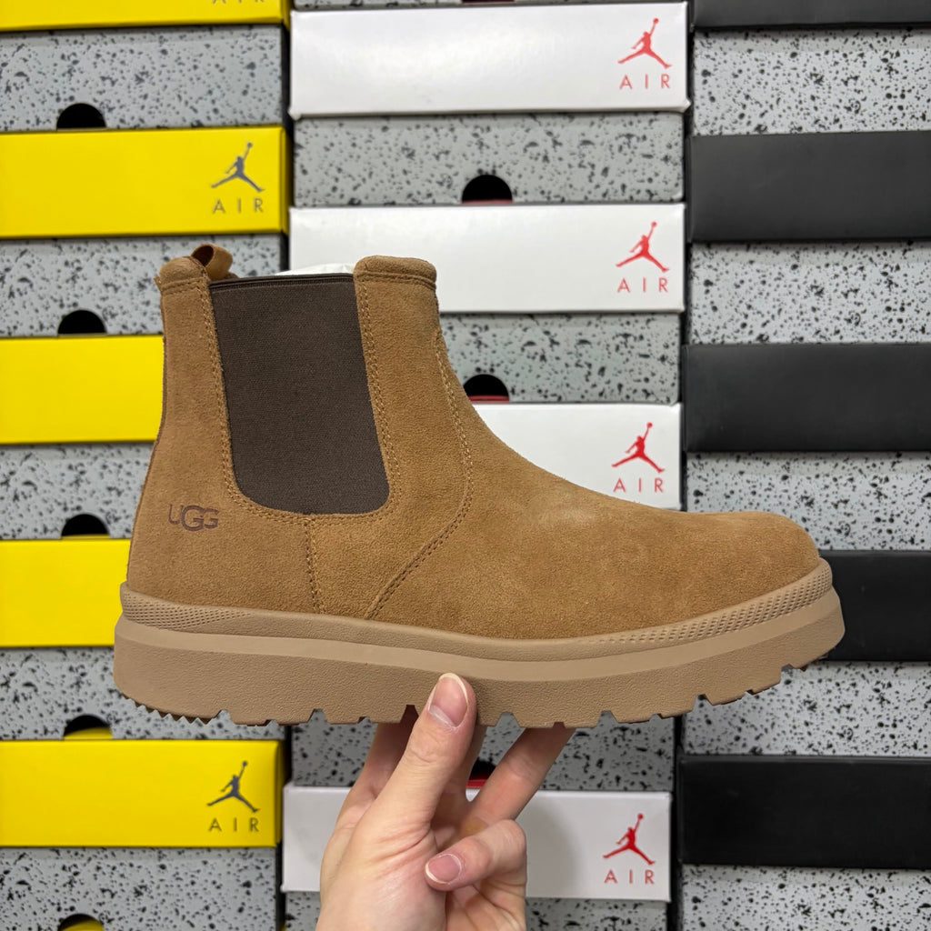 UGG Chunky-Sole Chelsea Boots – Chestnut | 2050