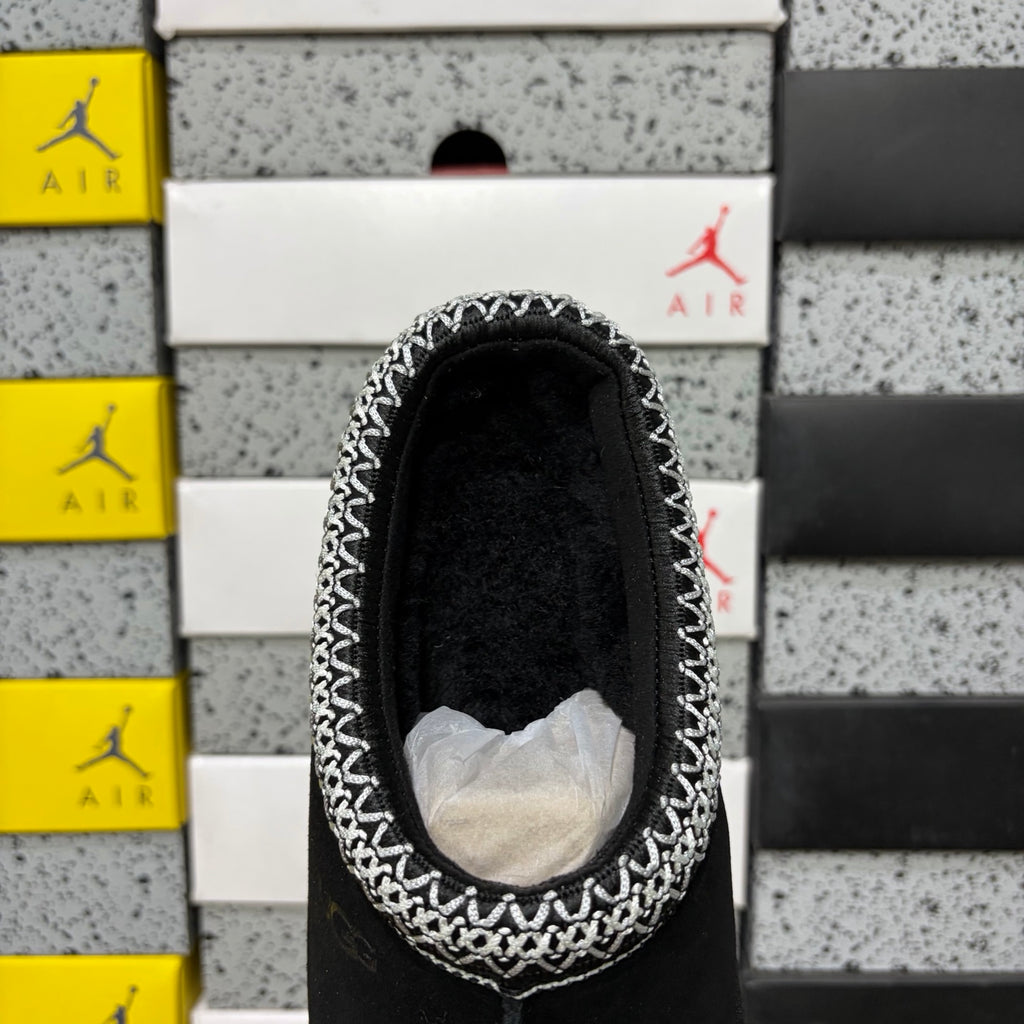 UGG Braided-Trim Slip-On Slippers – Black | 5955