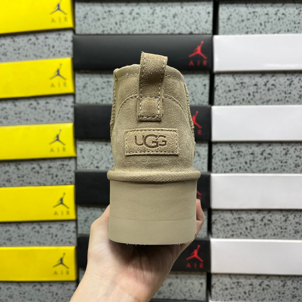 UGG Ultra Mini Platform Boots – Mustard Seed