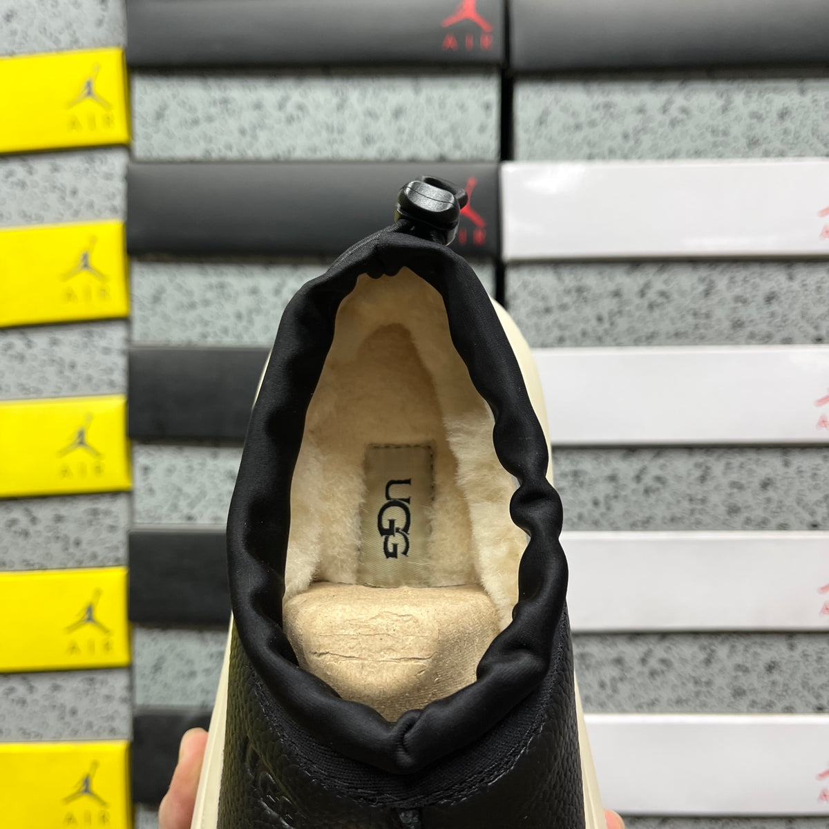 UGG Chunky Slip-On Shoes – Black