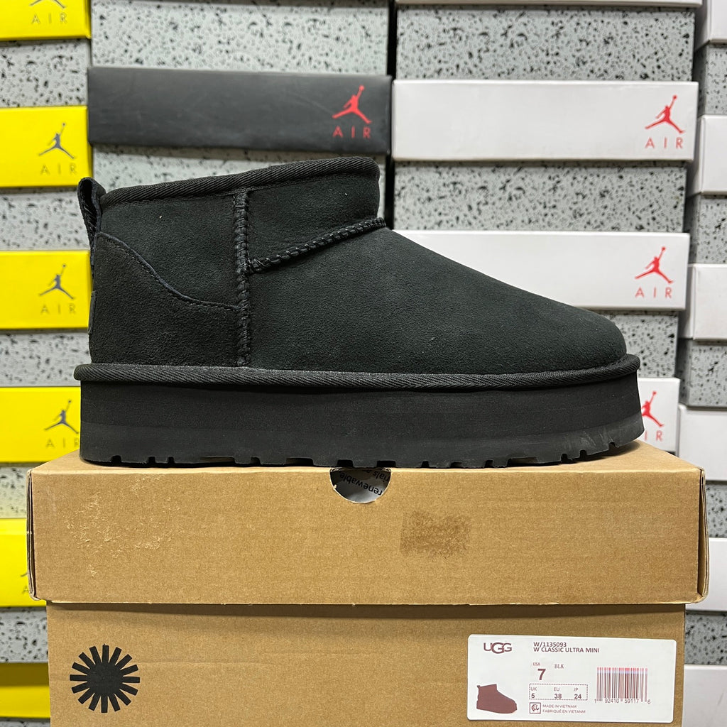 UGG Ultra Mini Platform Boots – Black