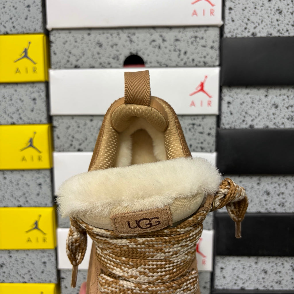 UGG Chunky Lace-Up Sneakers – Chestnut | 4032