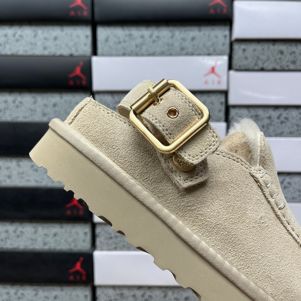 UGG Buckle-Strap Clogs – Mustard Seed