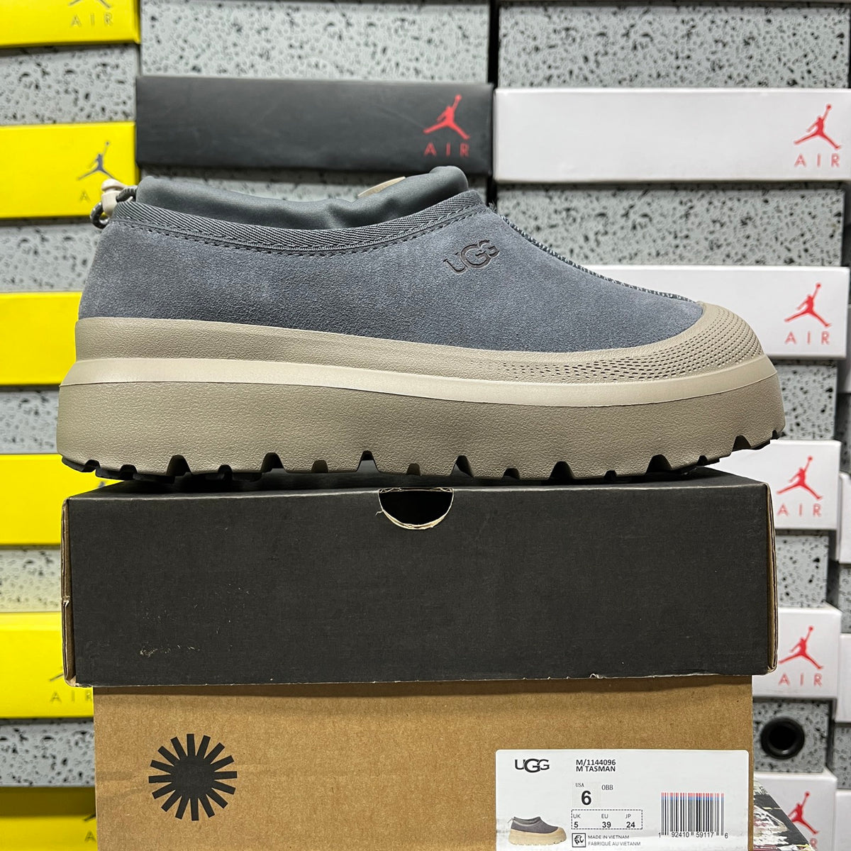 UGG Chunky Slip-On Shoes – Asphalt Grey & Taupe