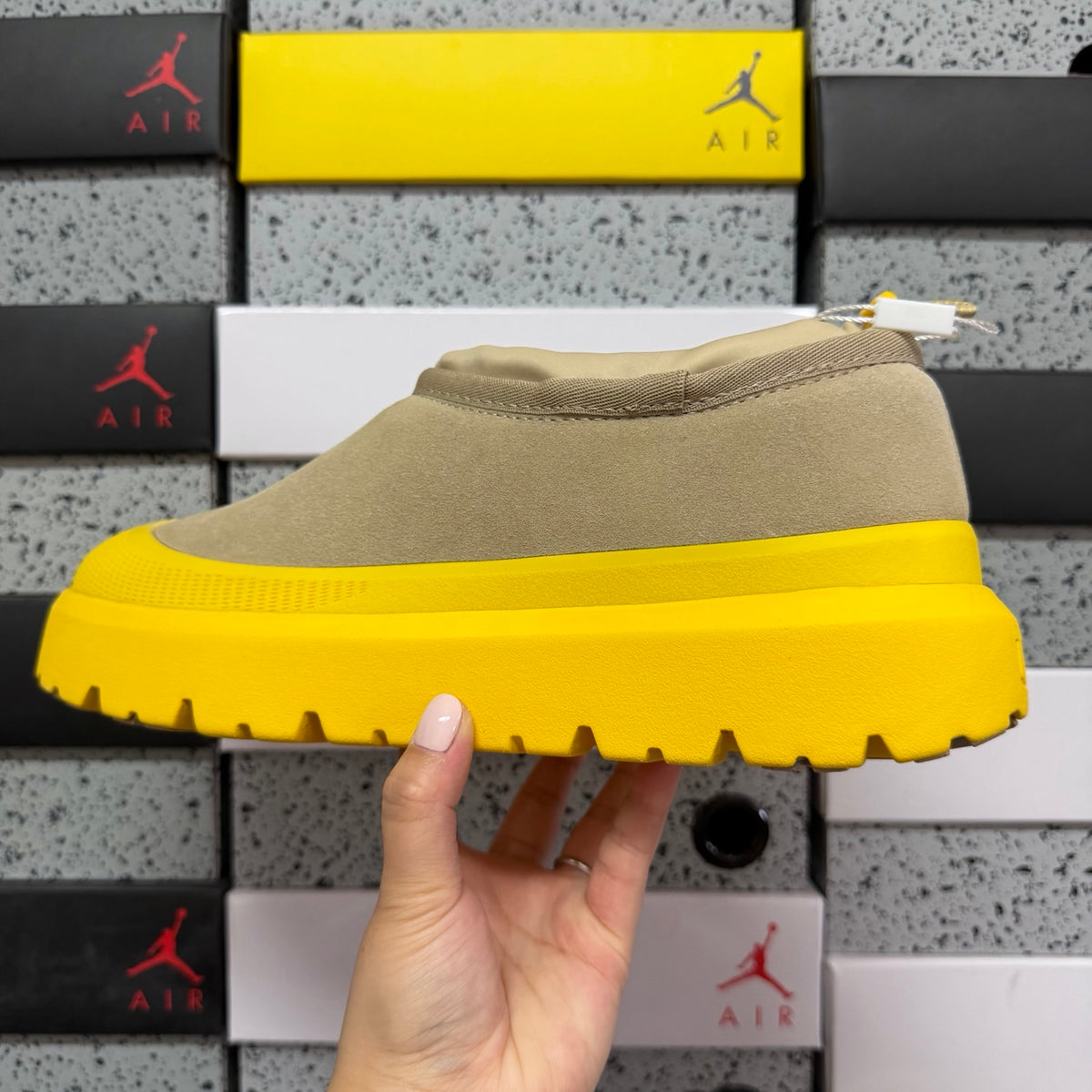 UGG Chunky-Sole Slip-On Shoes – Yellow | 4096