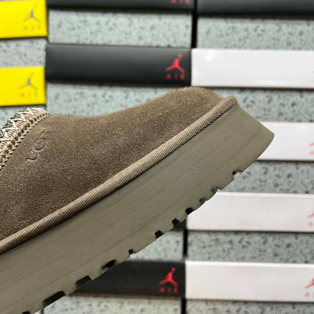 UGG Tazz II Platform Slip-On Shoes – Walnut