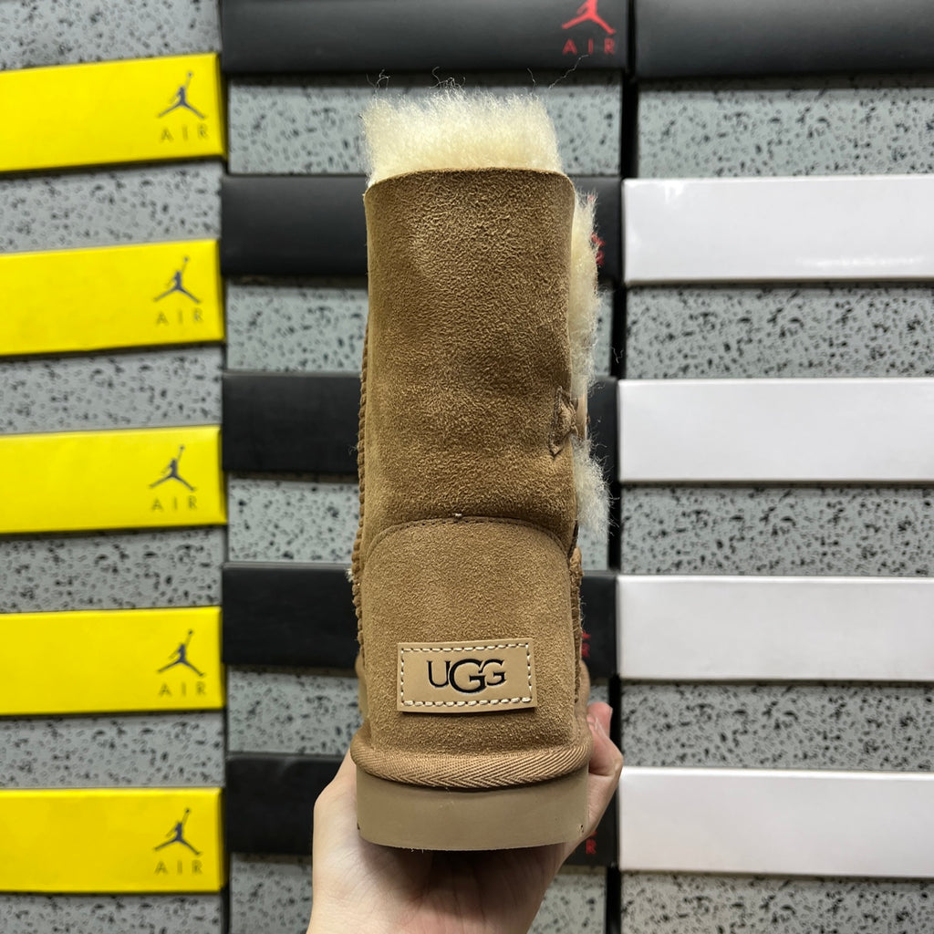 UGG Bailey Button II Boots – Chestnut