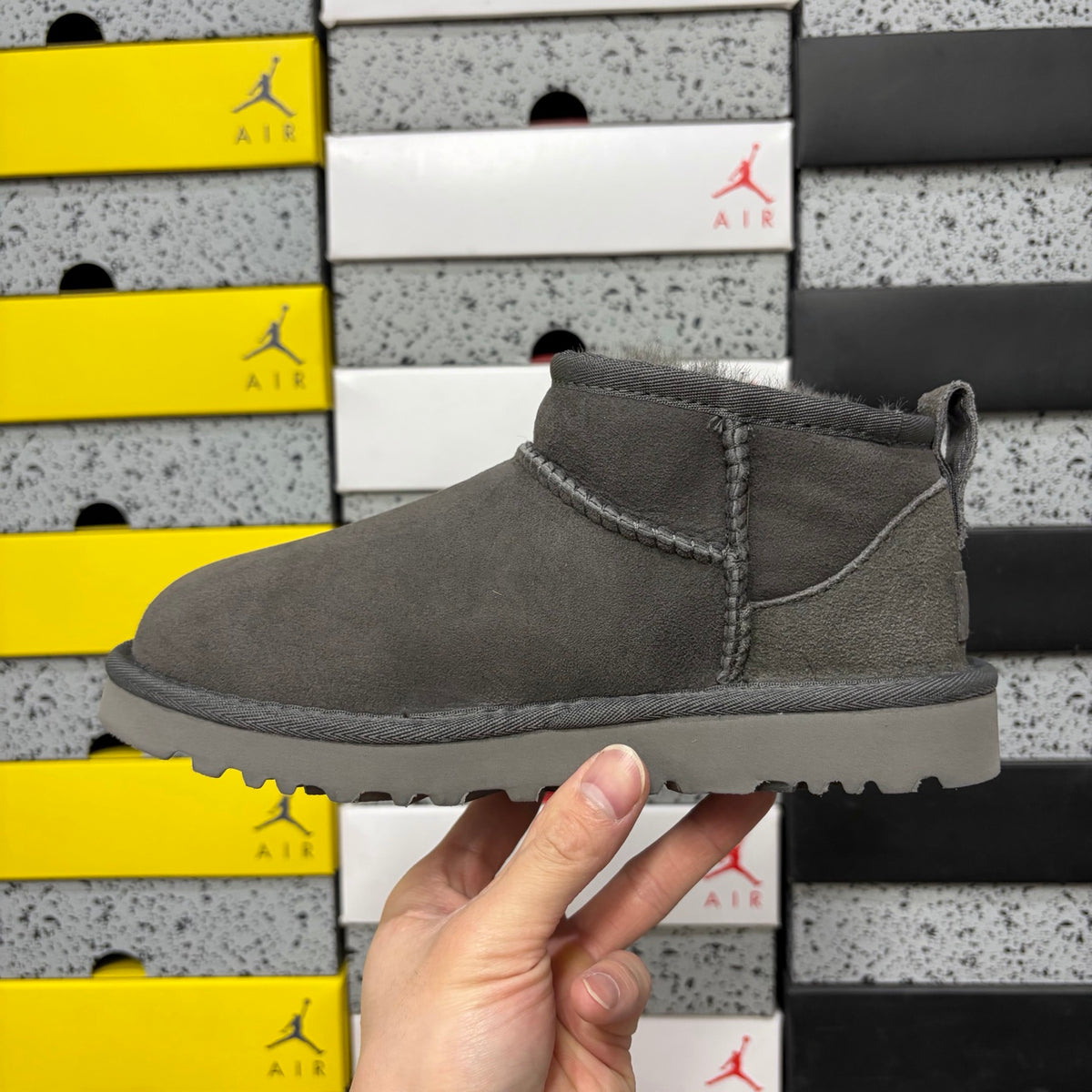 UGG Mini Ankle Boots – Grey | 6109